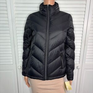 MICHAEL Michael Kors Packable Down Chevron Puffer Jacket Size XS